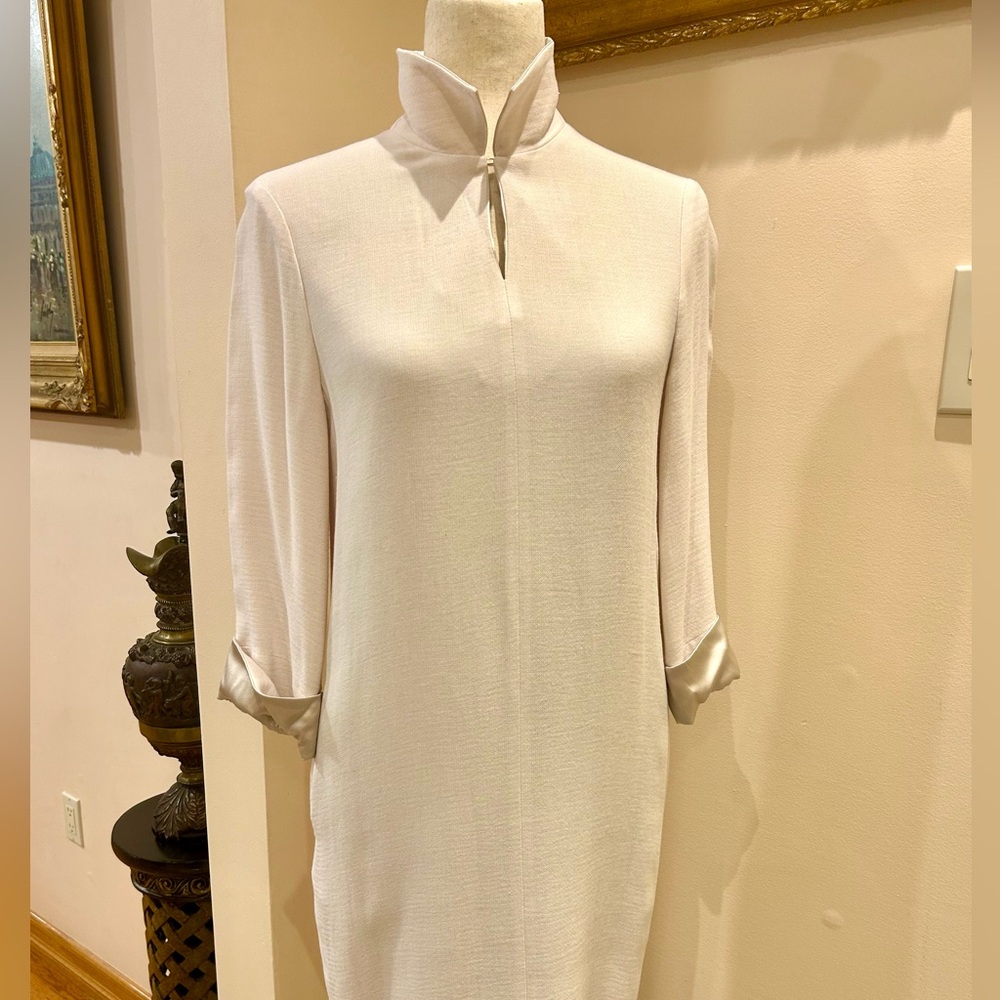 Elegant blush Peserico Women's wool dress